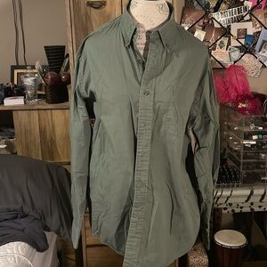 Port Authority Green Dress Shirt - Large